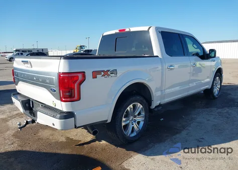 2015 Ford F-150 Platinum z USA, uszkodzony, nr VIN 1FTEW1EG0FFA99070